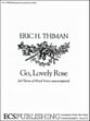 Go, Lovely Rose SATB choral sheet music cover